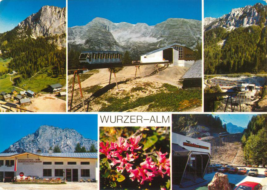 Postkarte Wurzer-Alm
