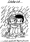 Comic: Liebe ist ... sich auch bei Regen freuen