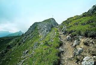 Bergweg zur Krinnenspitze (2000 Meter)
