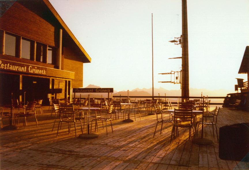Ankunft Golm-Grüneck, die Sonne strahlt