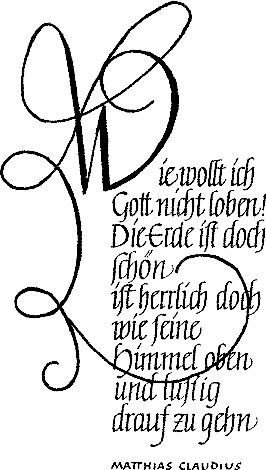 s/w-Grafik: nebenstehender Spruch