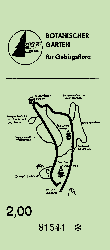 Eintrittskarte: Botanischer Garten für Gebirgsflora, Rennsteiggarten Oberhof