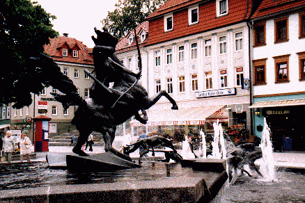 Diana-Brunnen (von anderer Seite)