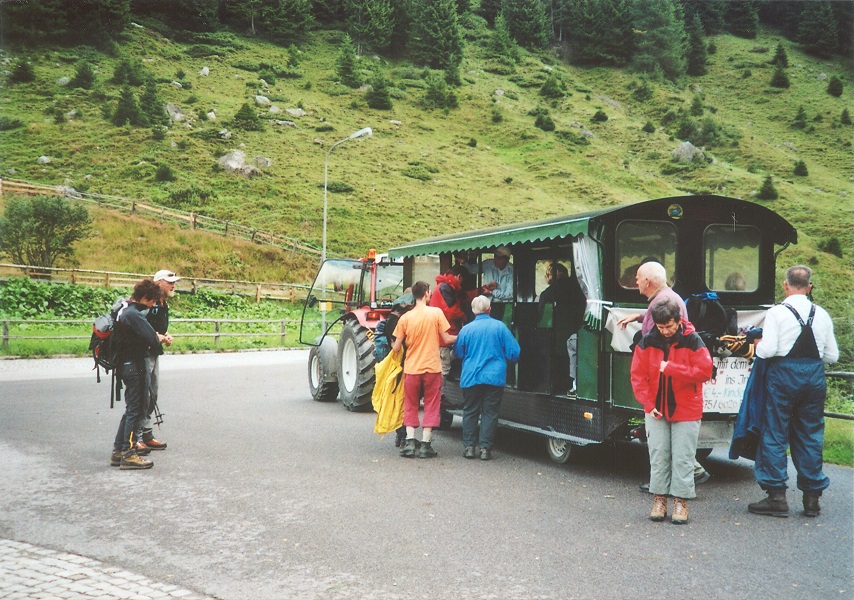 Vom Matreier Tauernhaus mit dem Trak zum Venedigerhaus, Juli 2007