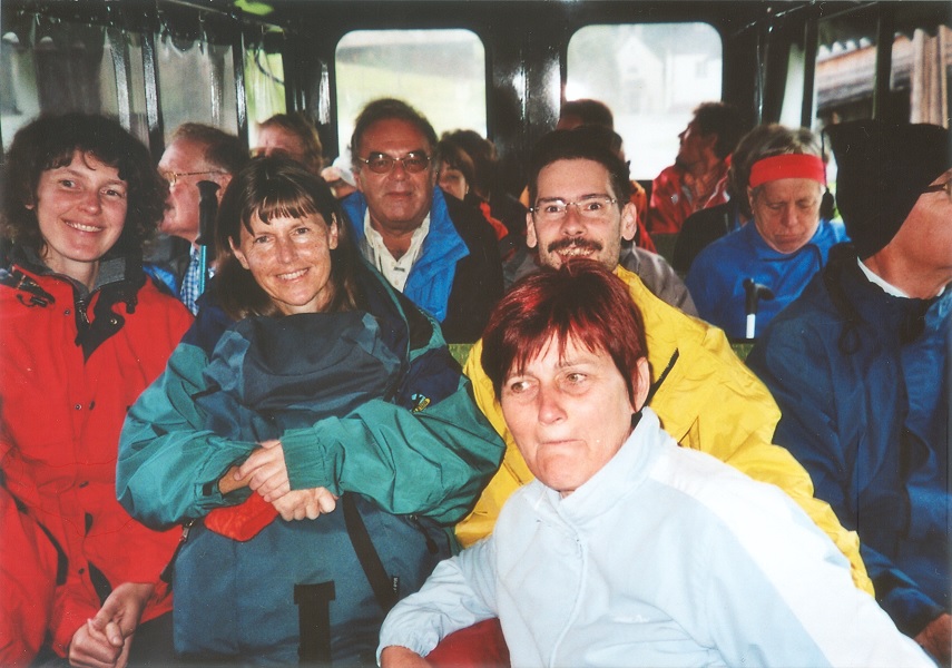 Gruppenbild im Trak, Mattrei/Osttirol im Juli 2007