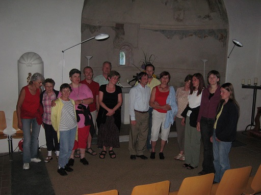 Dankgottesdienst im St. Laurentiuskirchl am Bergl