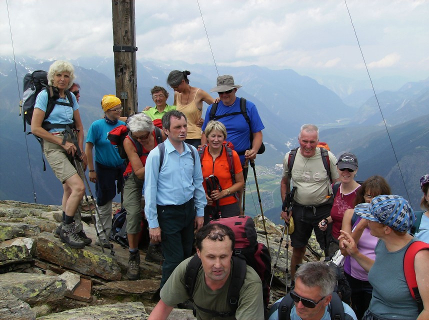 auf dem Gamskogel, 2813 Meter