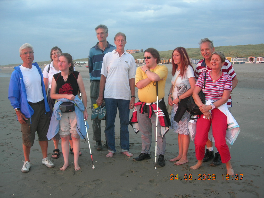 am Nordseestrand von Wijk aan Zee