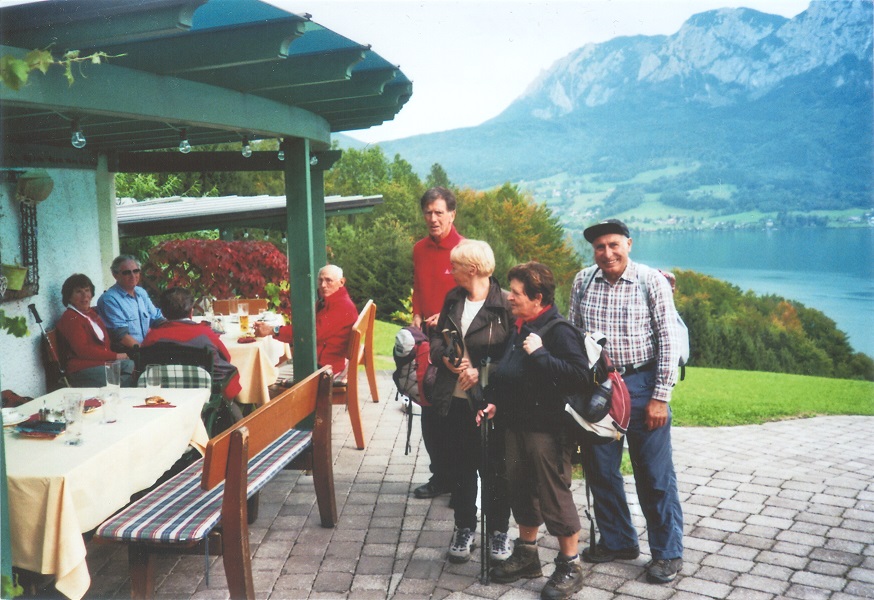 Wanderung am Attersee im September 2012