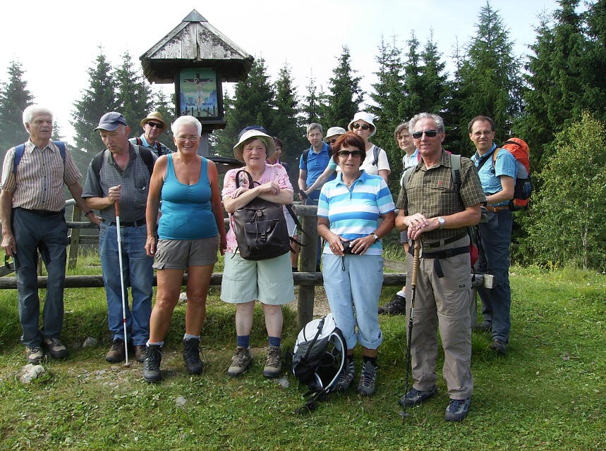 Oberhalb einer Alm