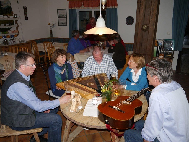 Musizieren am Abschlussabend (1)