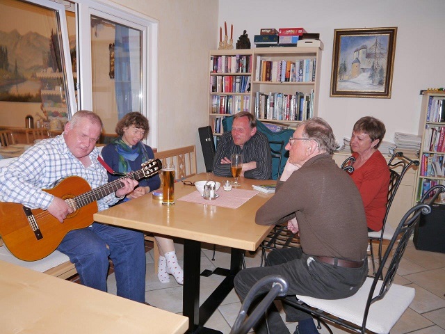 Musizieren am Abschlussabend (2)