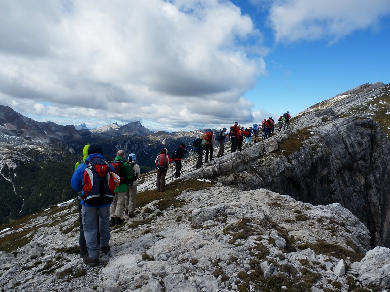 auf dem Weg zur Großen Pyramide