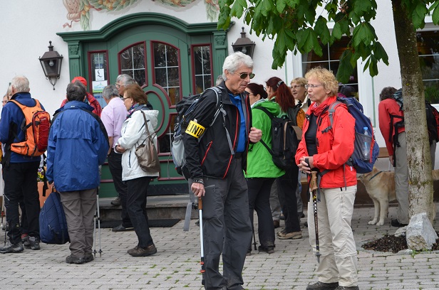 Start der Gruppe am Morgen des 16. Mai 2015