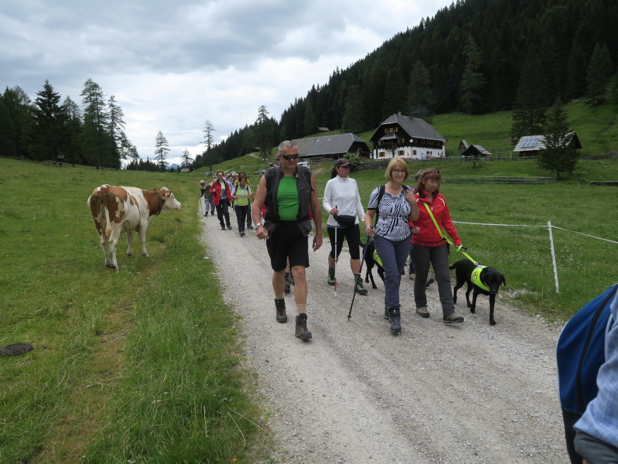 Freitag, Wanderung Bodenalm - Glasbläserdorf Tscherniheim