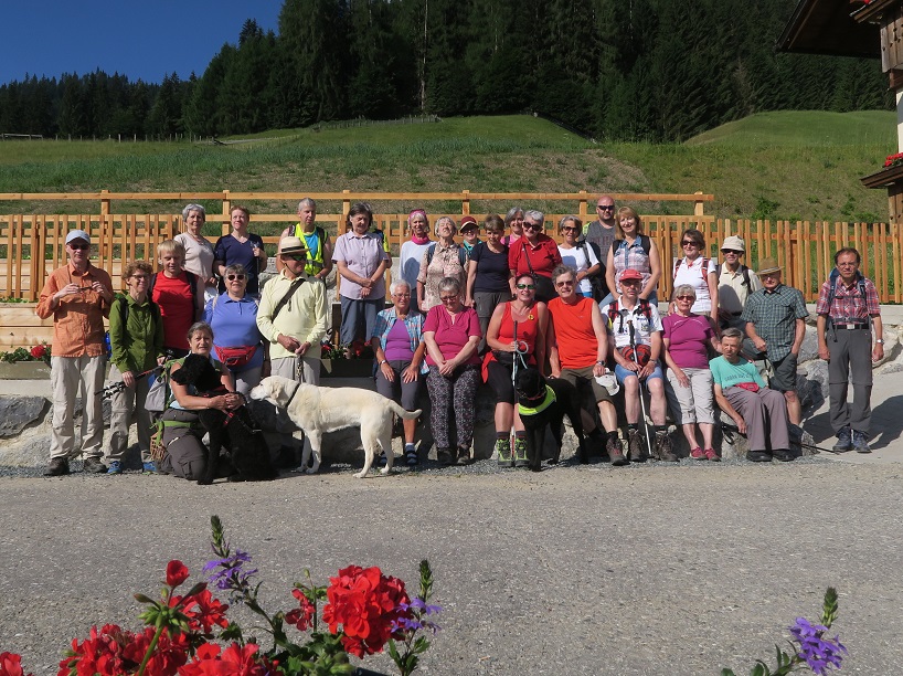 Gruppenfoto vom Weißensee