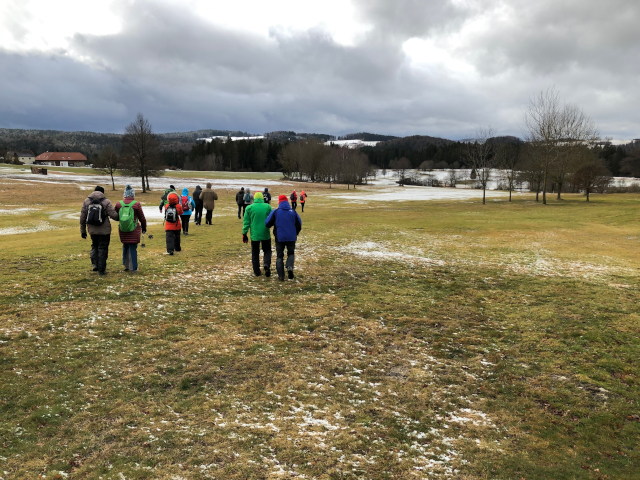 Wandern über Feld und Flur (1) am 11.02.2020 um 13:13 in der Nähe von Seitelschlag auf 591 Metern