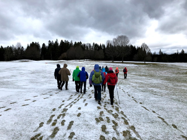 Wandern über Feld und Flur (2) am 11.02.2020 um 13:23 in der Nähe von Bräuerau auf 589 Metern