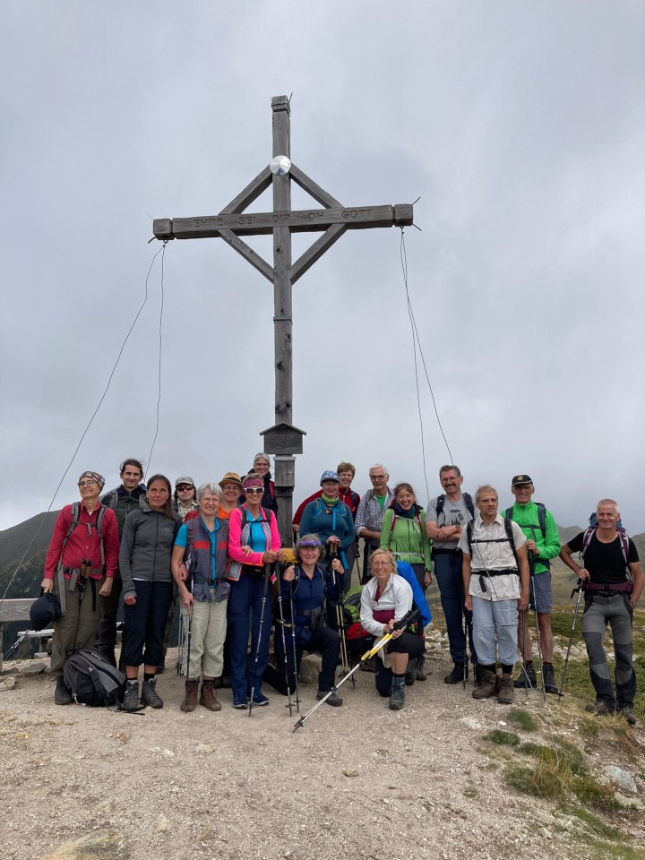 Gruppe am Gipfel