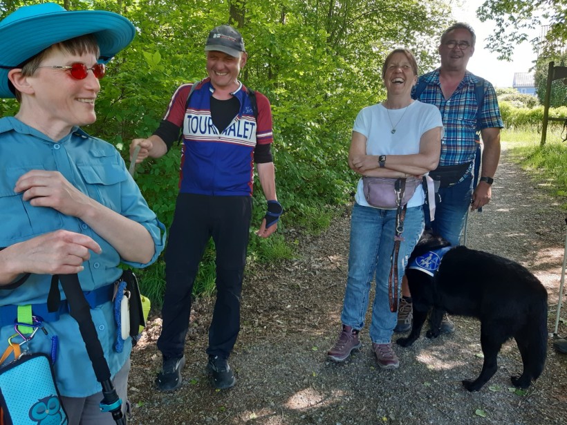 Besprechung des Wanderweges